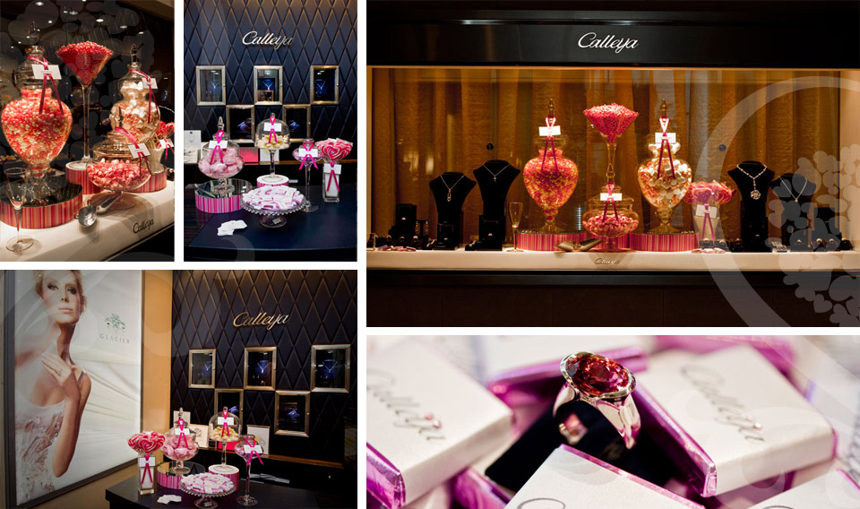 Calleija Jewellery In-Store Candy Buffet