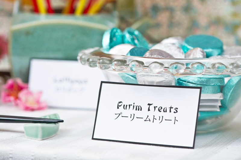 Japan Themed Kosher Bat Mitzvah Lolly Buffet - Candy Buffet Company