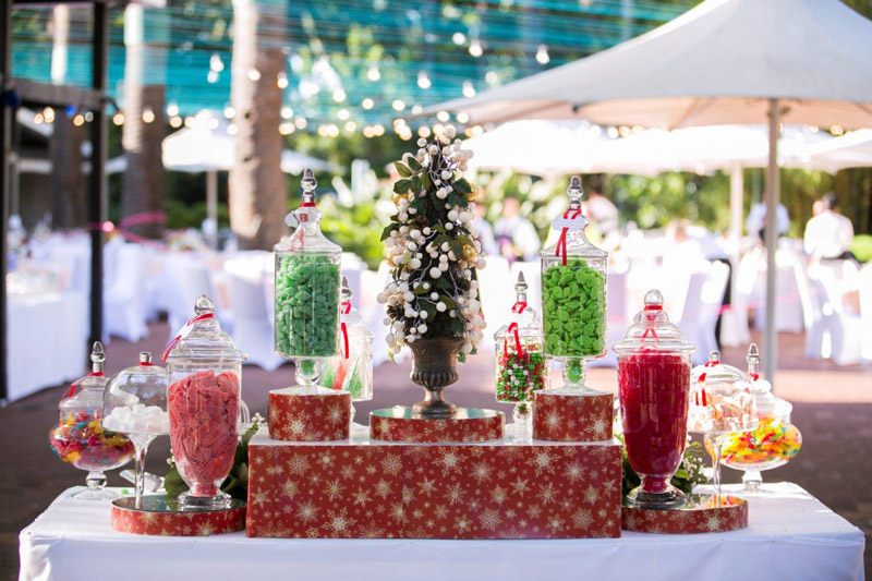 Christmas Lolly Buffet at Perth Zoo for BHP by The Candy Buffet Company