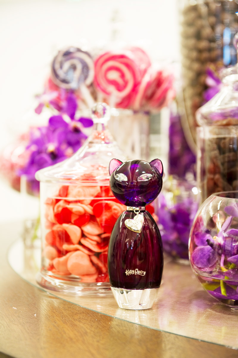 Special Katy Perry Candy Buffet for Fragrance Opening - Purr