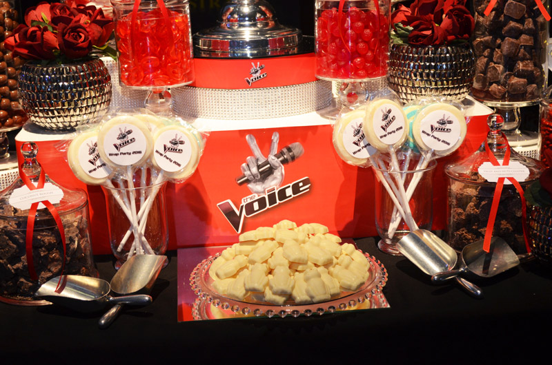 The Voice Australia's 2016 Grand Final Wrap Party Candy Buffet