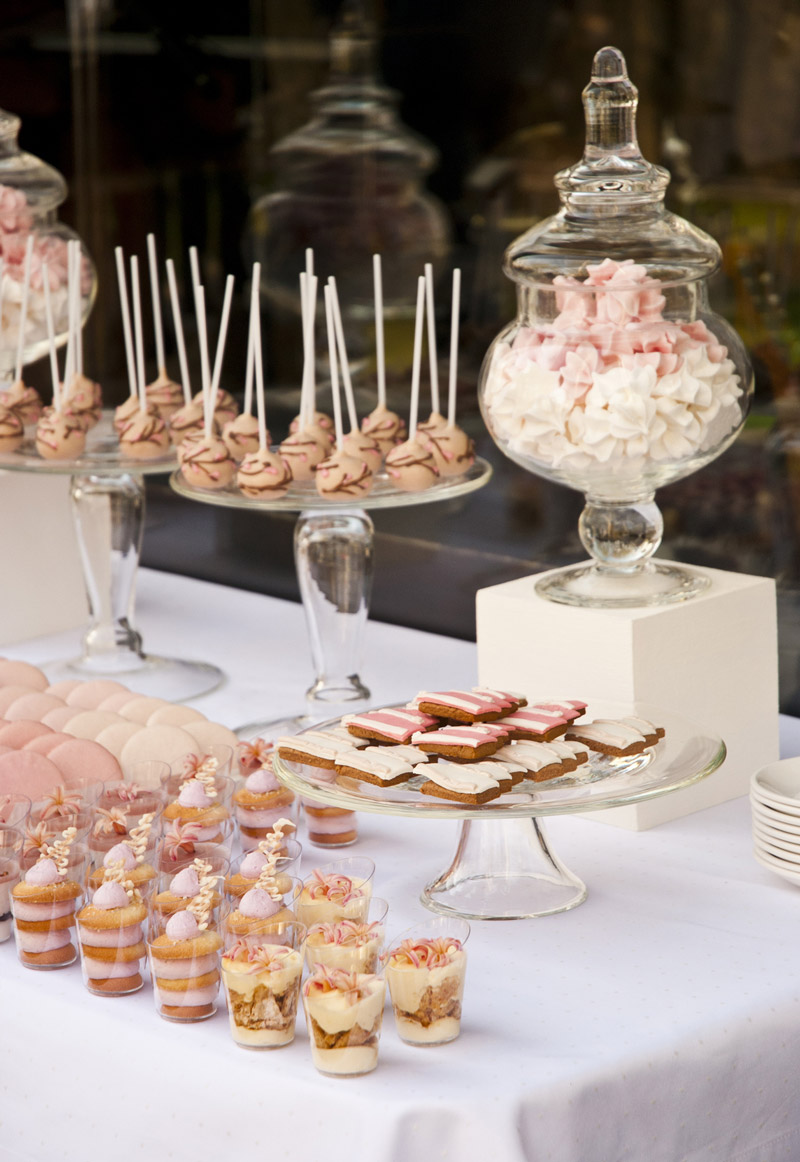 Cake Pops & Macarons on Candy Buffets