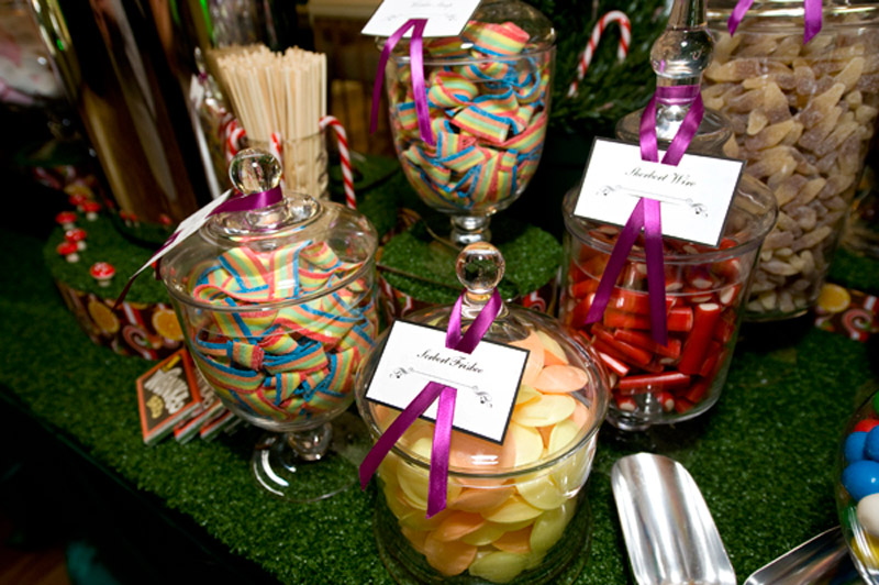 Willy Wonka Corporate Christmas Party Lolly Buffet - The Candy Buffet Company