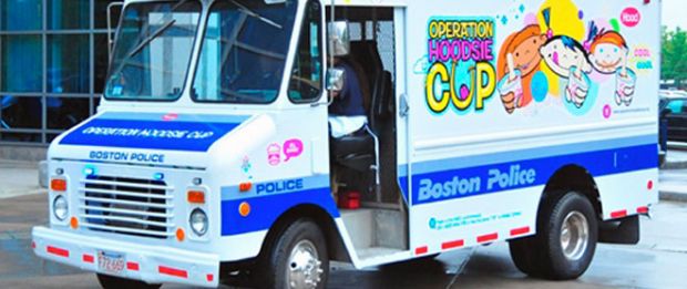 Boston Police bring sweets to the streets blog by The Candy Buffet Company