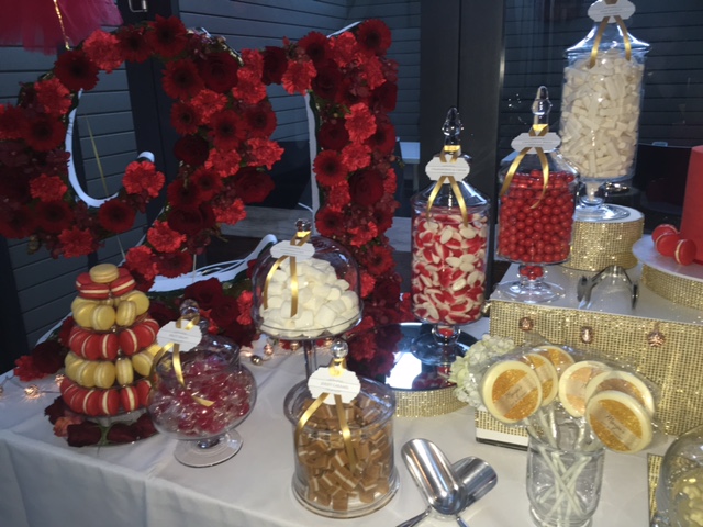21st Birthday lolly bar by The Candy Buffet Company