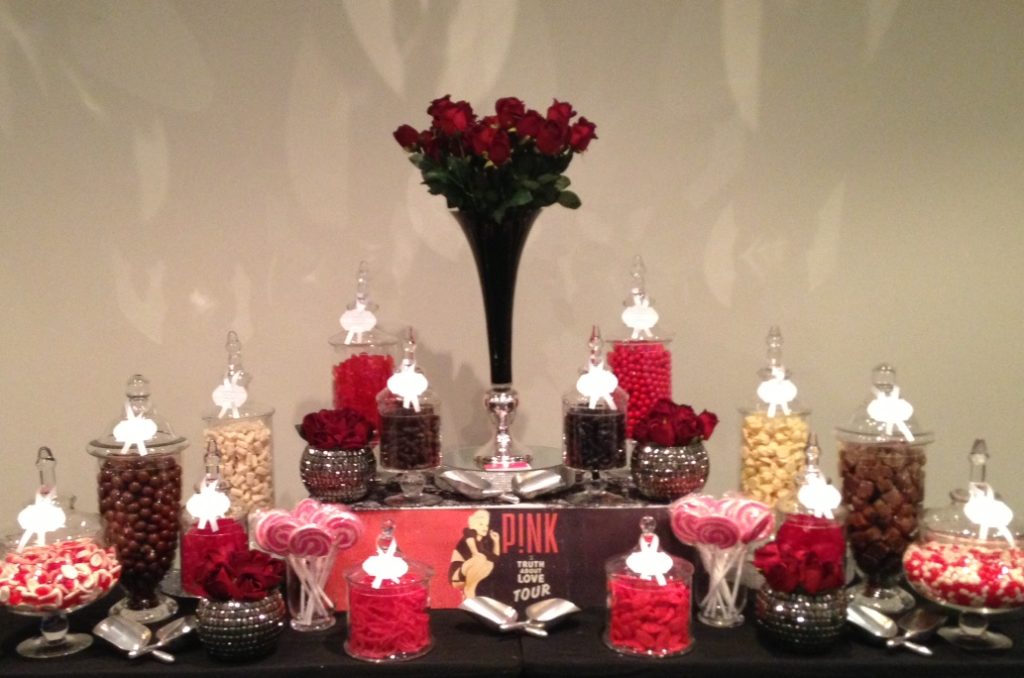 P!NK lolly buffet by The Candy Buffet Company