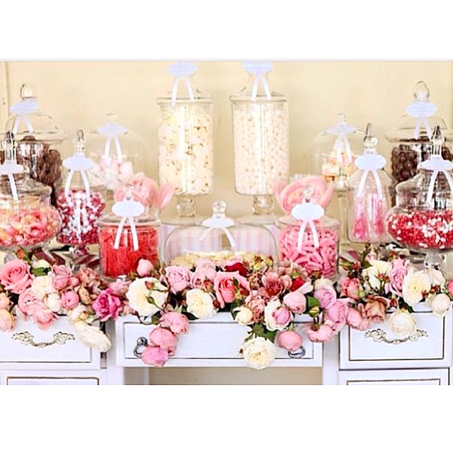 Vintage Floral Lolly Buffet by The Candy Buffet Company