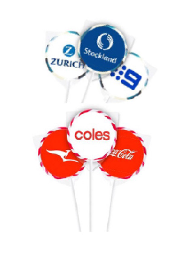 Some Other Corporate Examples of Personalised Lollipops